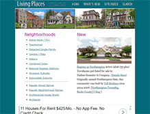 Tablet Screenshot of livingplaces.com